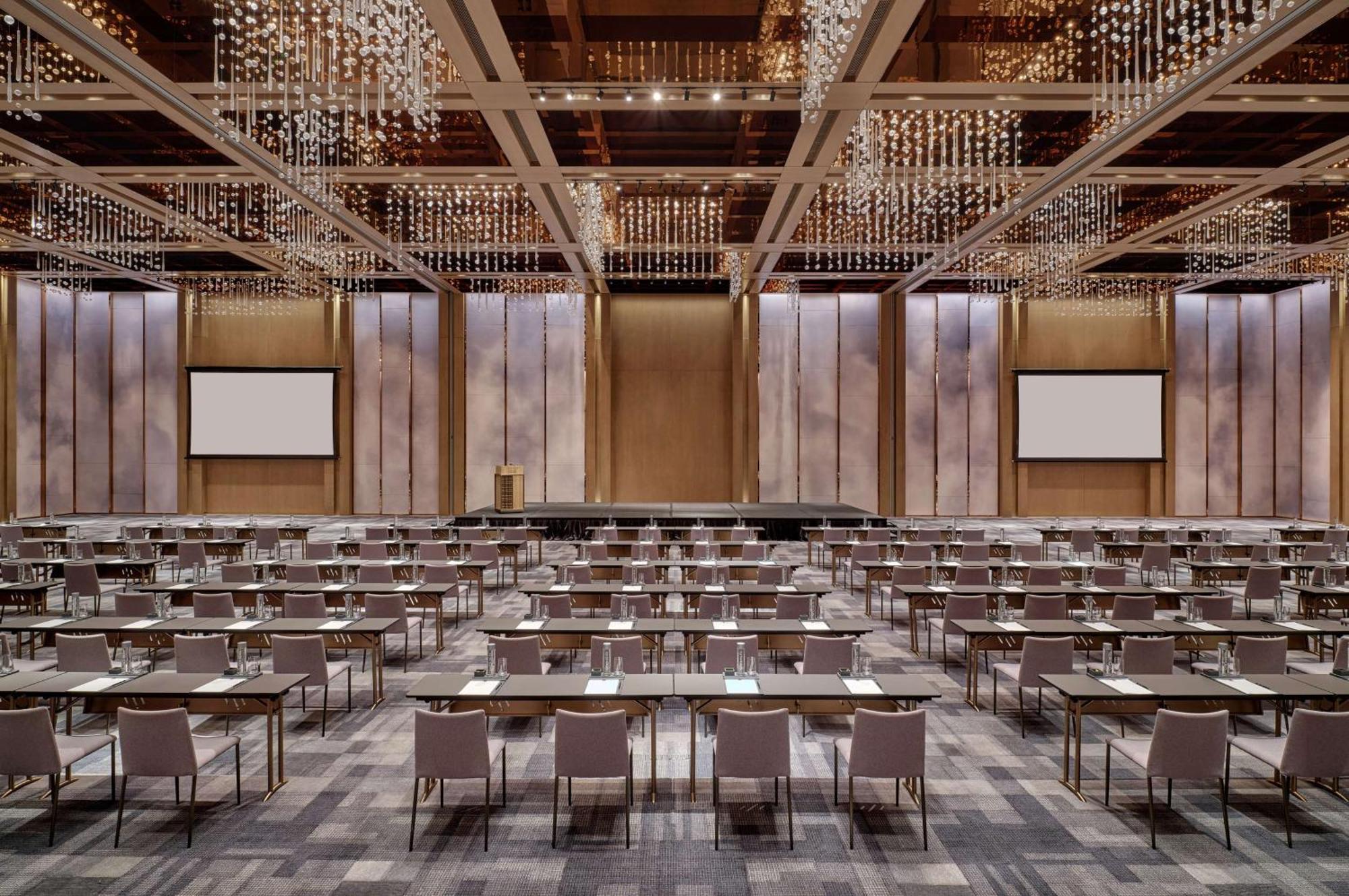 Conrad Shenzhen, The First Art Museum Hotel In Greater Bay Area With The Stunning Bay And Sunset View In The Hotel Terrace Exterior foto
