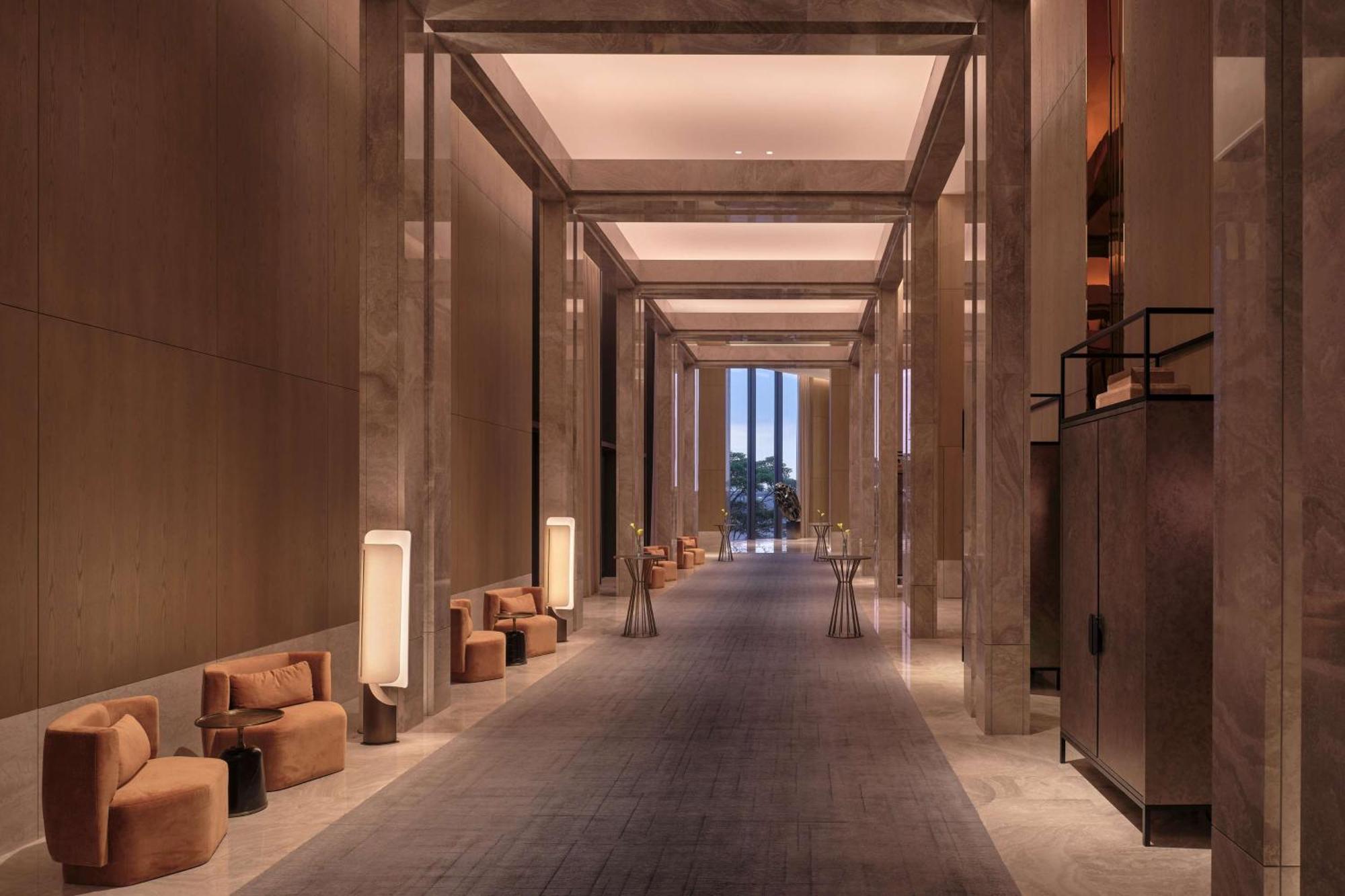 Conrad Shenzhen, The First Art Museum Hotel In Greater Bay Area With The Stunning Bay And Sunset View In The Hotel Terrace Exterior foto