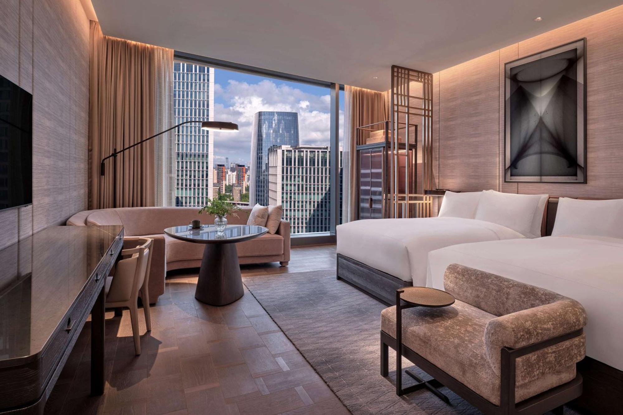 Conrad Shenzhen, The First Art Museum Hotel In Greater Bay Area With The Stunning Bay And Sunset View In The Hotel Terrace Exterior foto